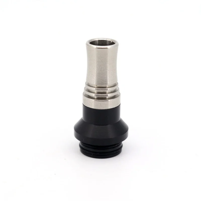 Authentic YUHETEC POM + Stainless Steel Hybrid 510/810 Drip Tip With 9 Holes For Atomizer Authentic YUHETEC POM + Stainless Steel Hybrid 510/810 Drip Tip With 9 Holes For Atomizer