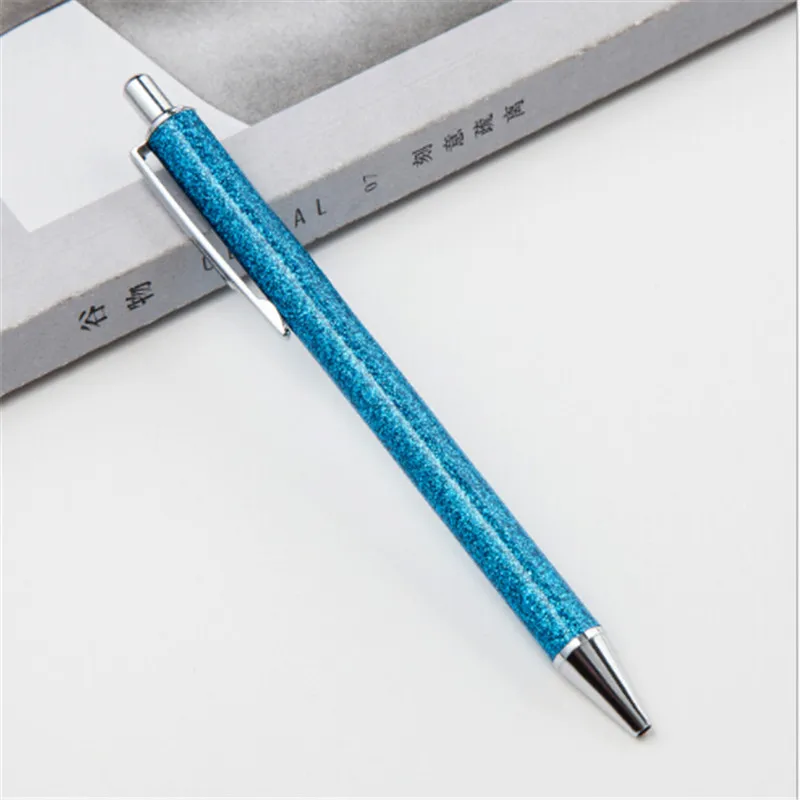 Luxury Glitter Ballpoint Pen Kawaii Stationery Bling Signature Pens Gifts Hot 