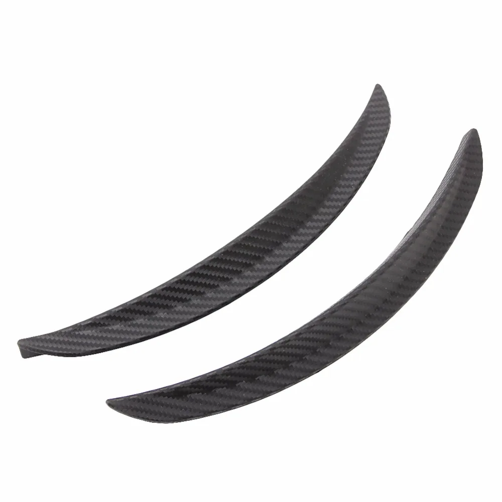 

32cm SUV Truck Carbon Fiber Style Fender Flare Wheel Lip Body Decor Kit Trim Auto Replacement Parts Exterior Parts Body Kits