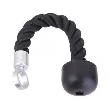 

Tricep Rope Push Pull Down Press Multi Gym Workout Bodybuilding Fitness Exercise Cable Attachment Muscle Training Equipment