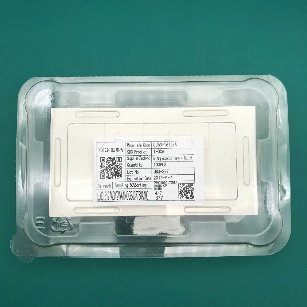 T OCA клей 125um для Samsung Note 9 8 Note10 Galaxy S10 plus G970 G973 TOCA пленка поврежденная край s10 ЖК экран