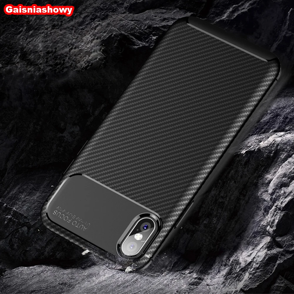 Shockproof Silicone Case For iPhone X XS MAX XR 11 Pro Full Protection Soft TPU Phone Cover 6 6s 7 8 Plus Shell |