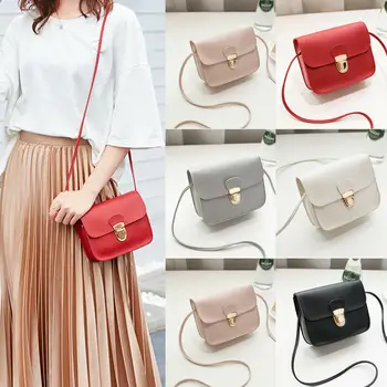 

NEW Women Leather Small Handbag Satchel Messenger Cross Body Shoulder Bag Purse Female Leather Handbag