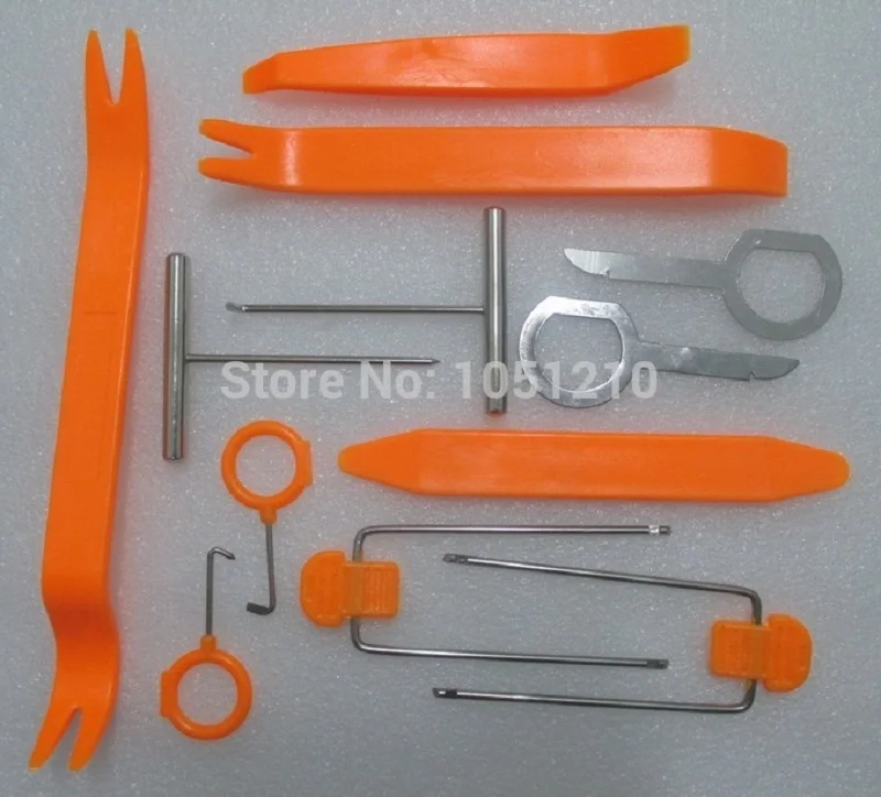

Ouchuangbo Set of 12 pcs Car radio Dashboard Panel DVD player Removal and Installation tools