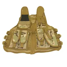 Военный Камуфляжный Тактический Жилет Охотничий армейский сетчатый жилет черный Мультикам