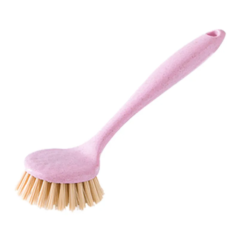 Stocked Eco-Friendly Cleaning Brush Kitchen Multifunction Kitchen Cleaning Brush Long Handle Dish Washing Brush  (4)