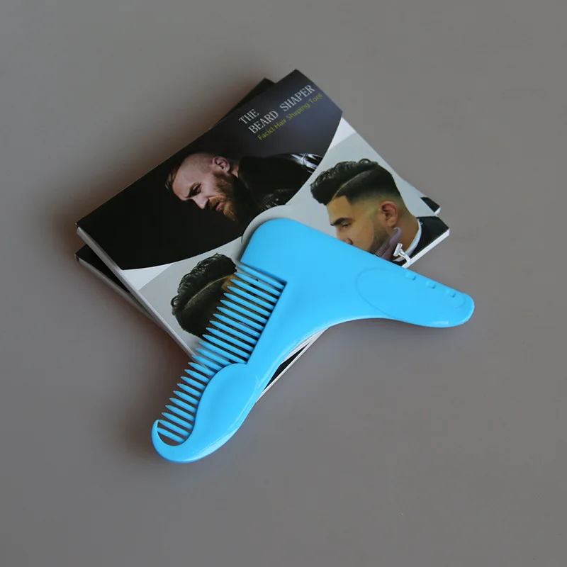 

1PC Beard Styling Template Stencil Beard Comb for Men Lightweight and Flexible Fits All-In-One Tool Beard Shaping Tool