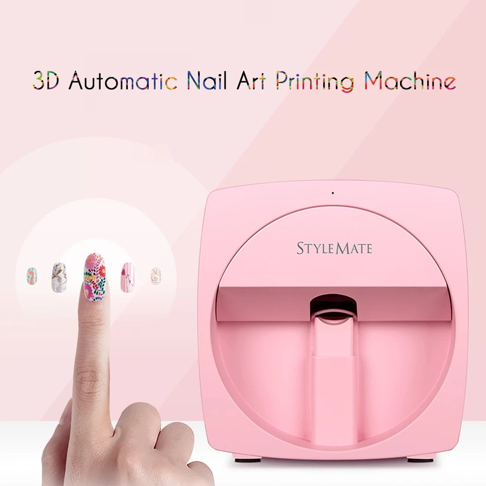 Stylemate Mobile Nagel Drucker 3d Automatische Nagel Malerei Einfach Alle Intelligente Druck Maschine Manikure Ausrustung O 2nails Nail Art Equipment Aliexpress