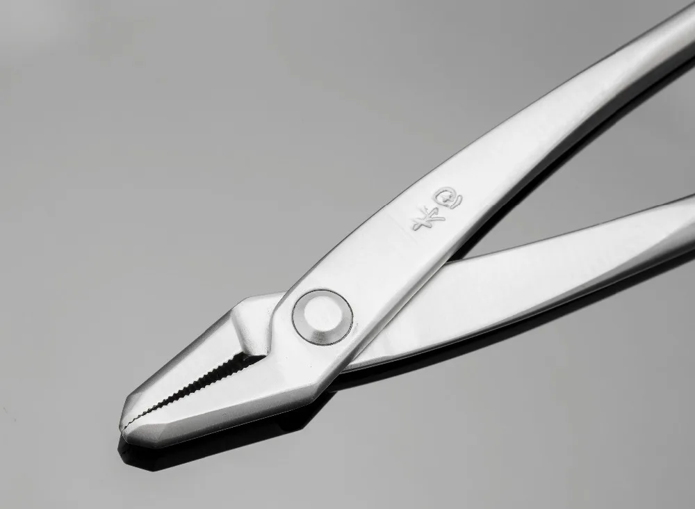Najtaniej 205 mm jin szczypce bonsai szkolenia drutu szczypce profesjonalna jakość poziom 4Cr13MoV bonsai narzędzia ze stali nierdzewnej wykonane przez TianBonsai
