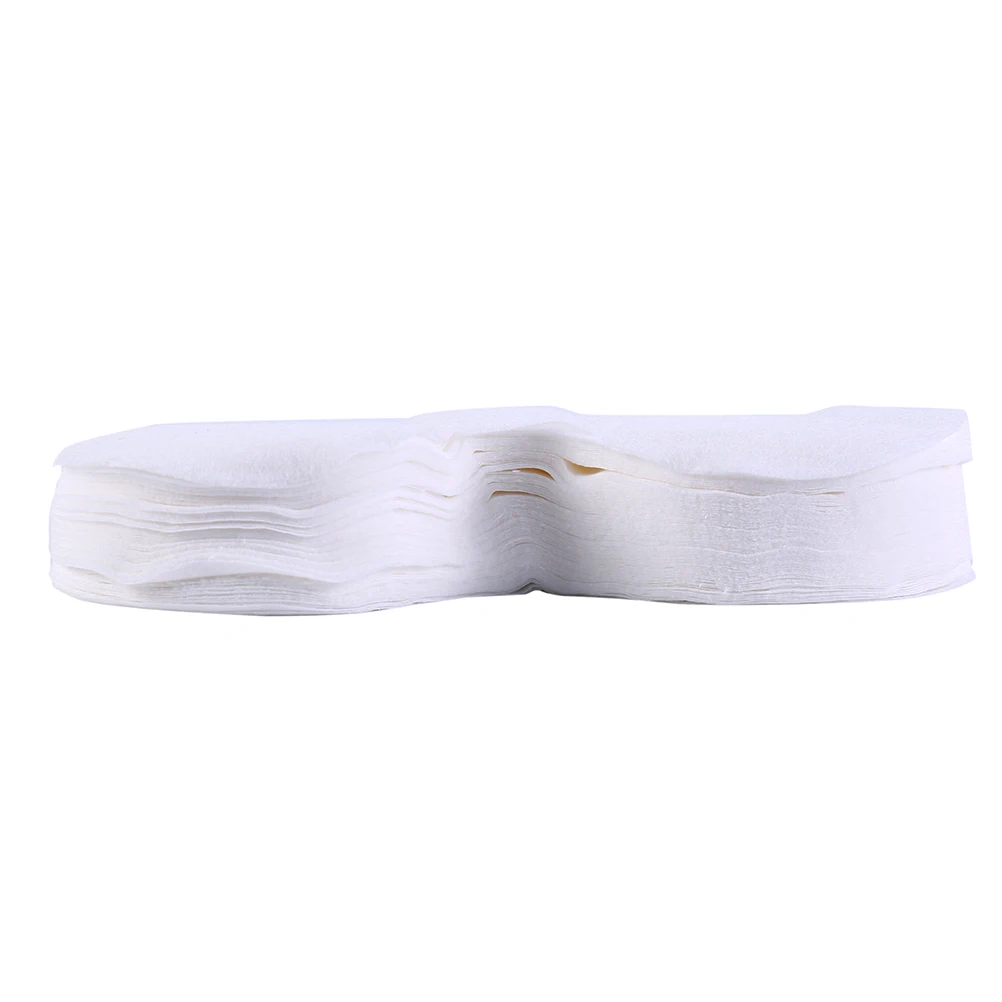 Disposable Eye Mask 100Pcs Ultrathin Cotton Disposable Eye Mask DIY Natural Cotton Eye Paper Mask For Women Essential Product