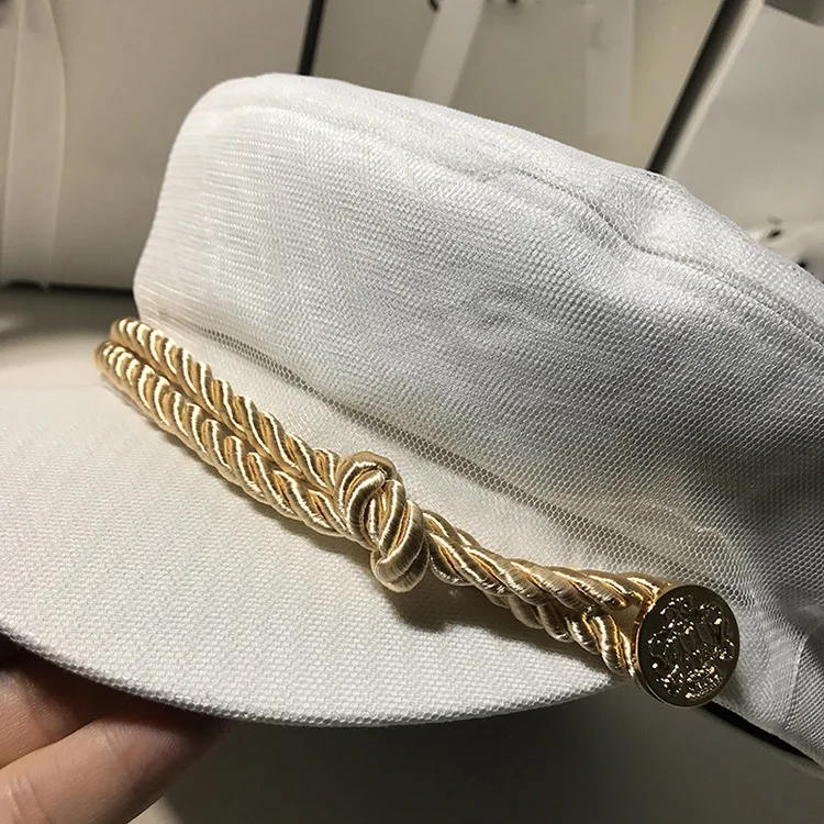 Chapéus de marinheiro de malha das senhoras