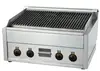 Counter Top Commercial Gas  Lava Rock Grill  Machine;Volcanic stone Grooved barbecue machine 1