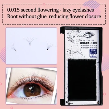 

New 0.015mm eyelash extension soft russian volume eyelash extensions dense and unfeeling flowering womens mink eye lashes