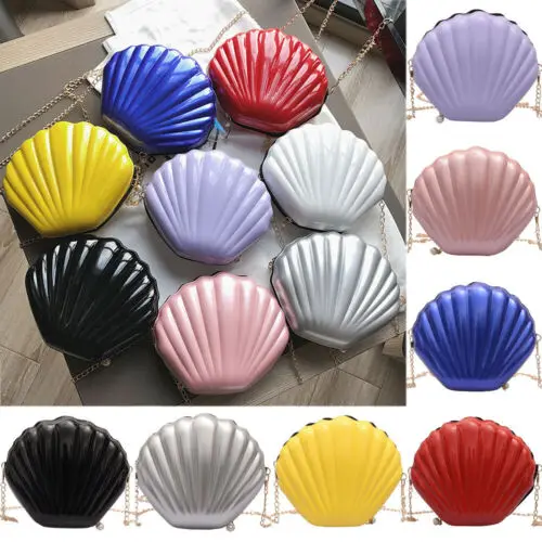 New Wedding Party Handbag Small Evening Bag Shell Zipper Purse Ladies Makeup Bag