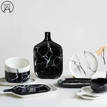 

Ceramic Dishes Bowl Bottle Iunch Box Food Container Set of Dishes Cake Plate Cookie Cutter Rectangle Tableware Dinner Plate