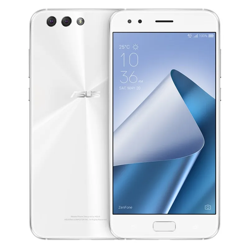 Глобальная версия ASUS Zenfone 4 ZE554KL 4G 64G смартфон 5 ''Восьмиядерный Snapdragon 630 NFC Android