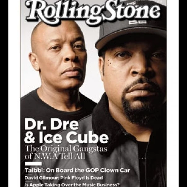 Rolling Stone - Dre & Cube 15 Laminated & Framed Poster Print (22 X 34)