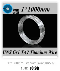 0.8*1000 мм Титановые проводы uns gr1 ta2 чистый Титан ti Провода промышленности или DIY Материал Бесплатная доставка