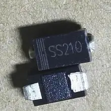 100 шт. SS210 SR2100 SB2100 SMA 2A 100 V Шоттки smd