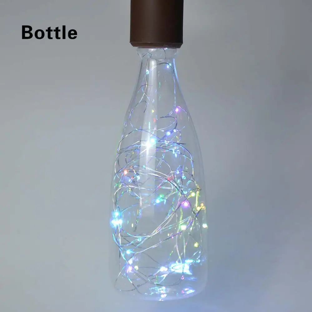 E27 110 В 220 В Ретро лампа Эдисона 3D светодиодный светильник медный струнный светильник s G80 G95 G125 ампульная винтажная лампа накаливания - Цвет: Bottle Colorful