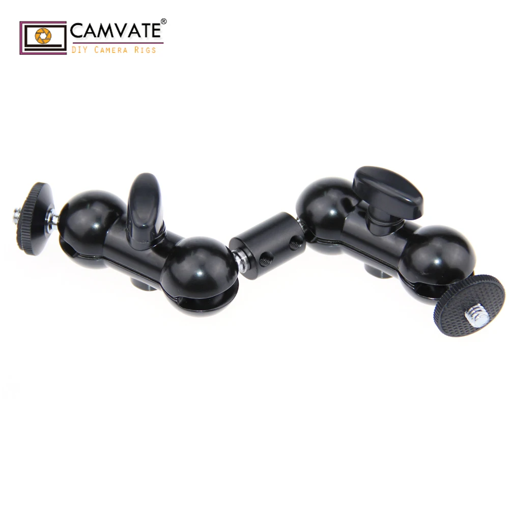 CAMVATE 360 Поворотный 1/4 &quotШарнирный Рычаг магический кронштейн адаптер для DSLR
