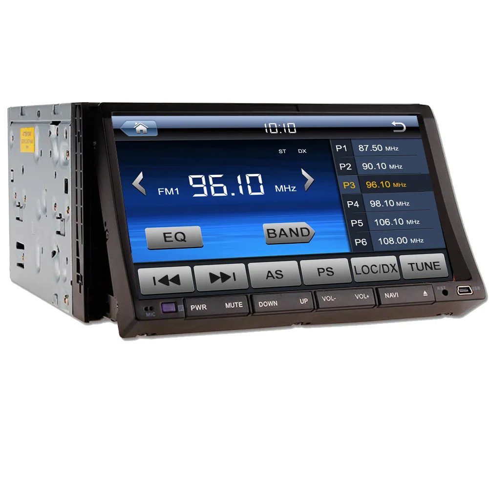 7" FM AM System Autoradio Car DVD Radio Double Din Music Logo Audio Car Stereo Electronics