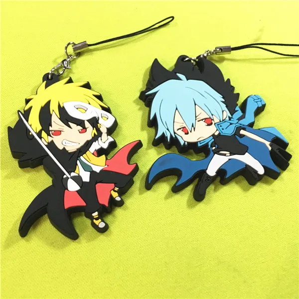 Сервамп G300 аниме брелок вампира MAHIRU KURO SNOW LILY JEJE HYDE каучуковый ремешок/мобильный