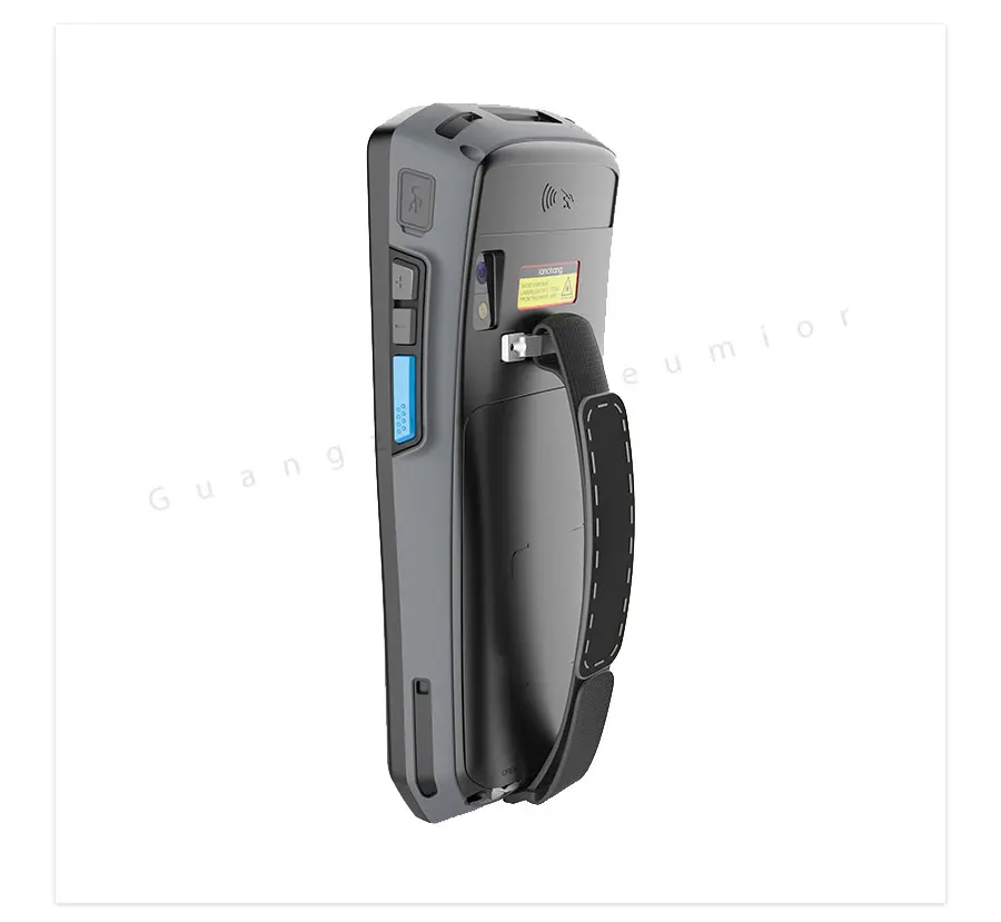 Leitor de Código de Barras sem Fio do Terminal Wifi do Coletor de Dados do Andróide Scanner com Impressão Polegada Áspero Industrial Uhf Rfid Pda Digital 5 Nfc 16 sem fio do terminal áspero nfc wifi