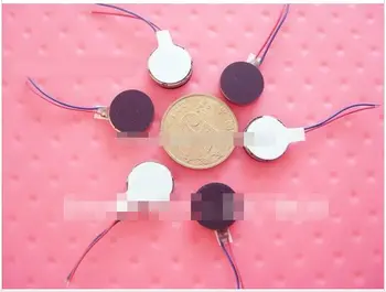 

100pcs/lot 10*2.7MM Ultra Micro Button Type Vibration Motor 1.5-3V,0.05-0.1A Electric motor Free shipping