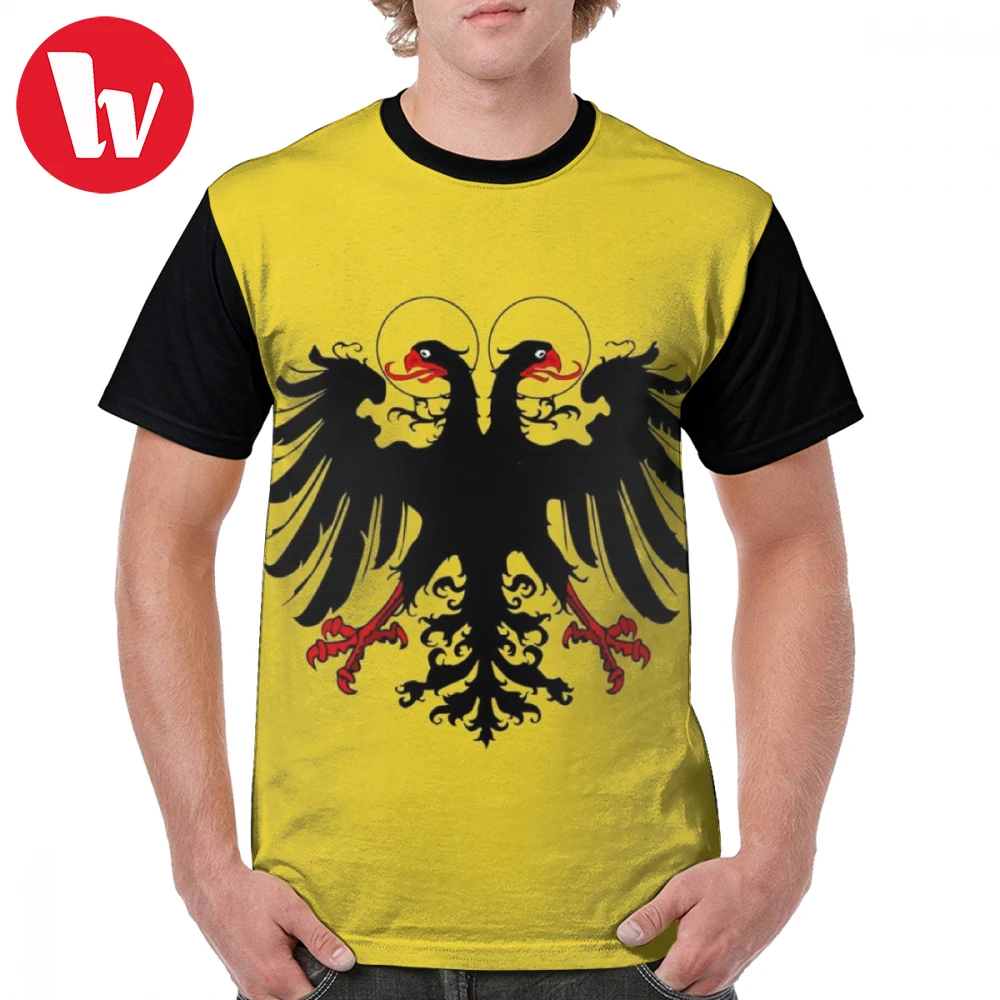 

Reich T Shirt Holy Roman Empire T-Shirt Printed Fun Graphic Tee Shirt 6xl Casual 100 Polyester Man Short Sleeves Tshirt