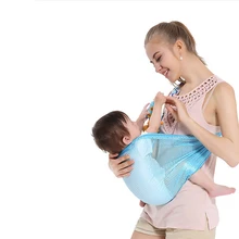 Слинг-слинг для малышей, сетчатый, эргономичный, для малышей, для переноски, с поясом, с капюшоном, для новорожденных