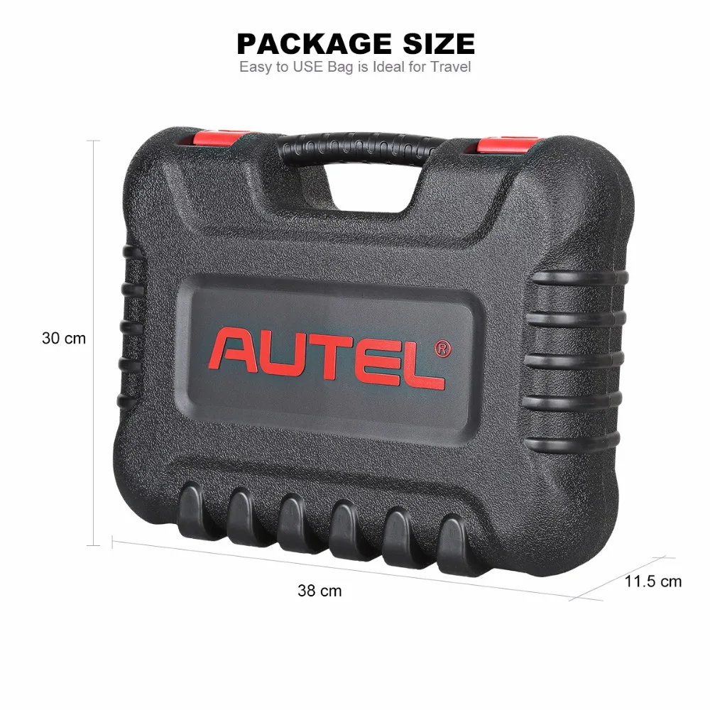 AUTEL MK808 MaxiCom Wi-Fi OBD2 автомобильный диагностический сканер сенсорный экран Android ключевой программирующий планшет SAS BMS авто код ридер