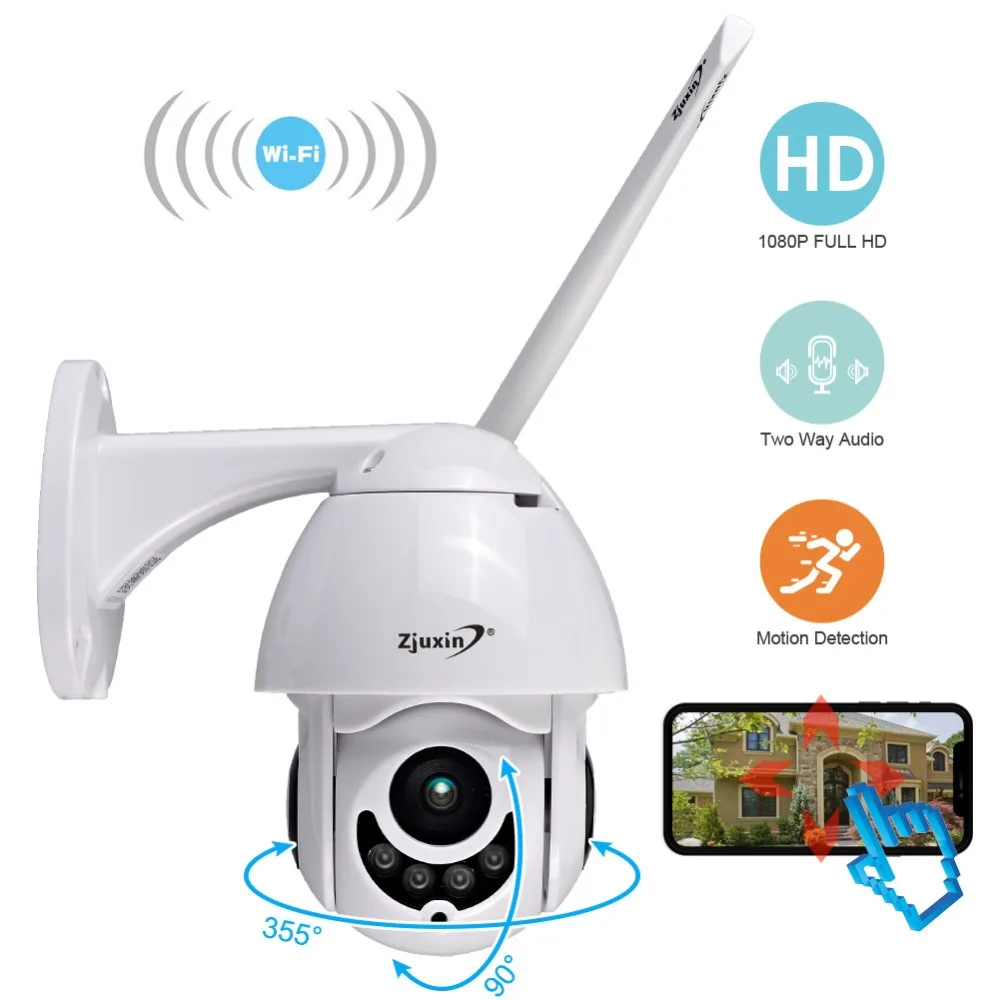 

1080P 2MP HD PTZ IP Camera Waterproof 2MP Speed Dome Camera Outdoor IR CCTV Onvif Security Surveillance Camera Cam ip Camara