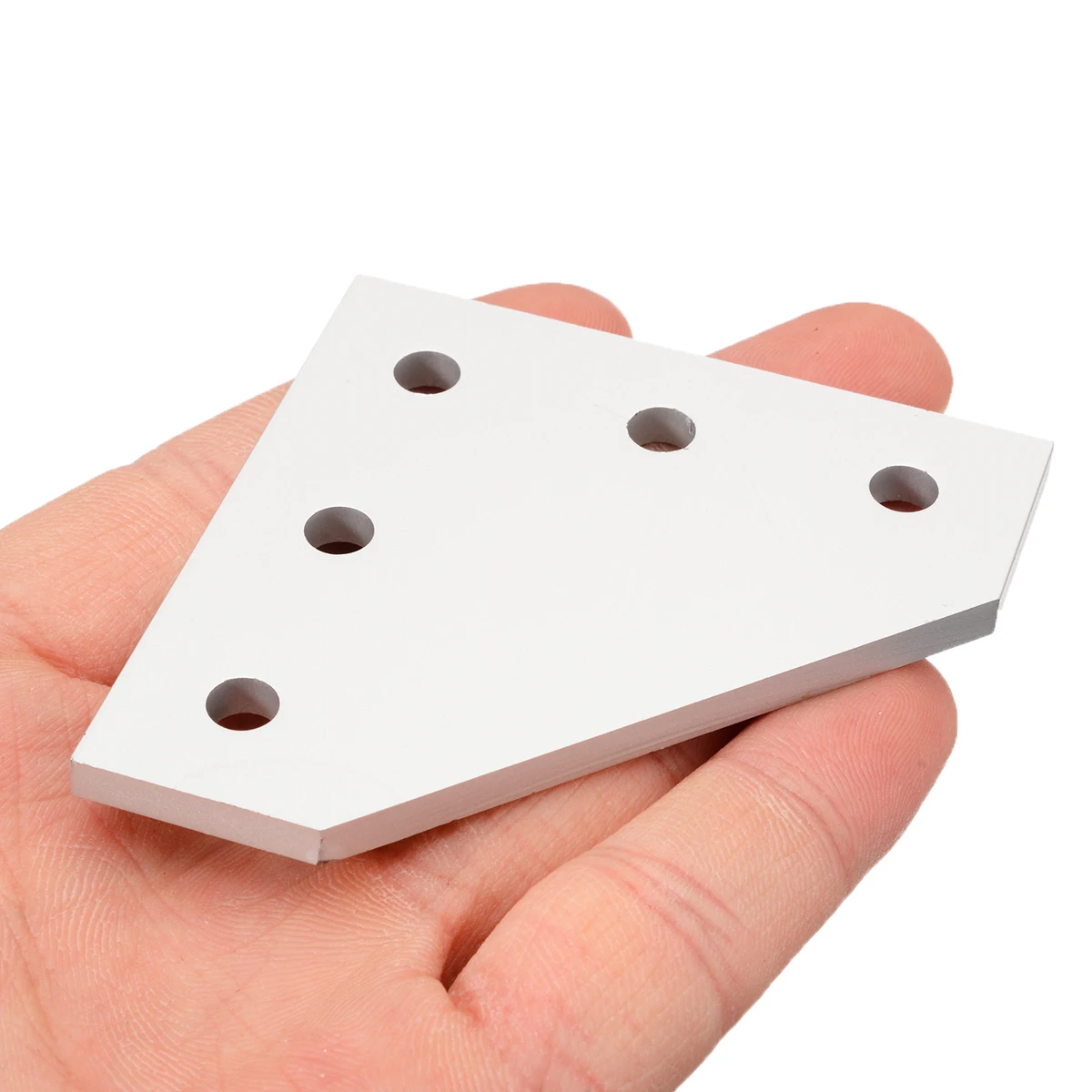 1Pcs 5 Hole 90 Degree Sliver Joint Board Corner Angle Bracket For 2020 Aluminum Profile/3D Printer Frame