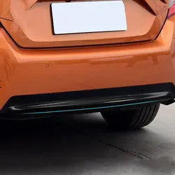 Для Honda Civic 2016 1 шт. углеродного волокна ABS Chrome заднего Tailgate багажной педаль плиты Панель покрытие автомобиля стиль аксессуары