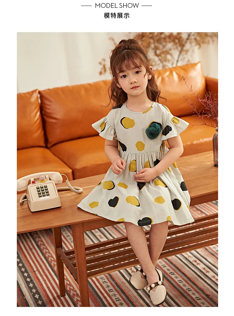 

2019 New Arrival Casual Kid Baby Girl Summer Princess Party Pageant Ruffle Dress
