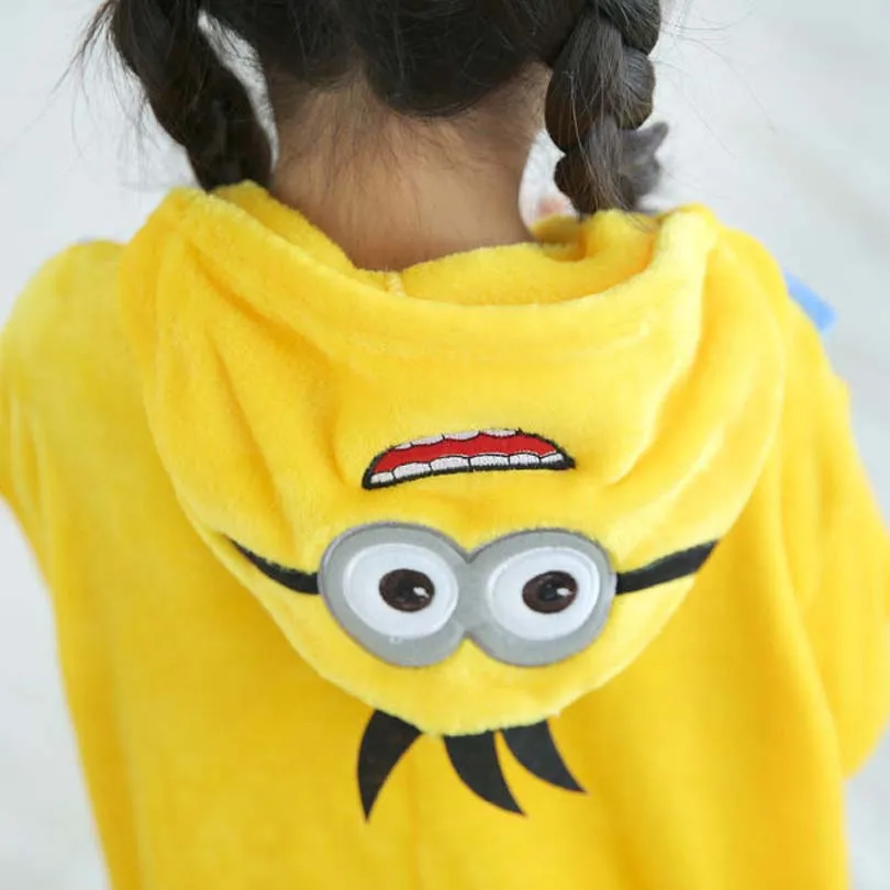 Children Minions Blanket Overalls Jumpsuit Kids Pijama Animal Cosplay Costume Kigurumi Onesie Blanket Sleepers Pajamas Hooded Children Minions Blanket Overalls Jumpsuit Kids Pijama Animal Cosplay Costume Kigurumi Onesie Blanket Sleepers Pajamas Hooded