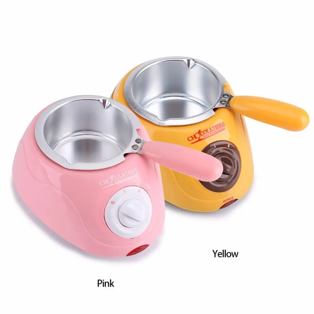 Beste Adoolla 220 v Elektrische Snoep Chocolade Smeltkroes Chocoladefontein DIY Keuken Tool met Hart vorm Mal voor Zeep maken