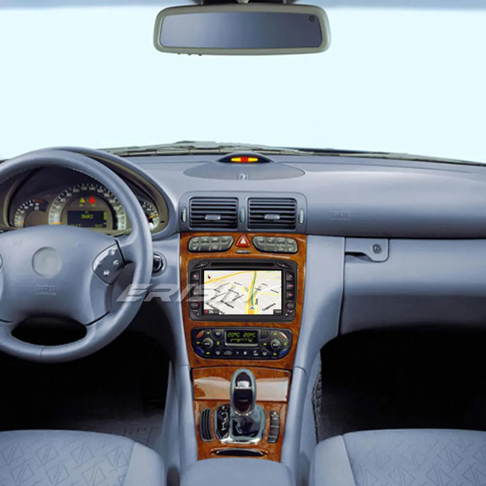 Автомобильный мультимедийный плеер Erisin ES4863C 7 дюймов Android 9 0 навигация GPS DVD Радио