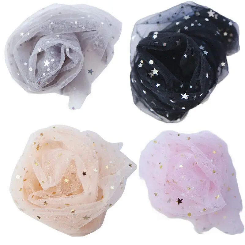 

2018 Newest Womens Glitter Thin Soft Shiny Stars Moon Socks Sheer Mesh Tulle Transparent Socks Visible Hosiery Socks Hot selling