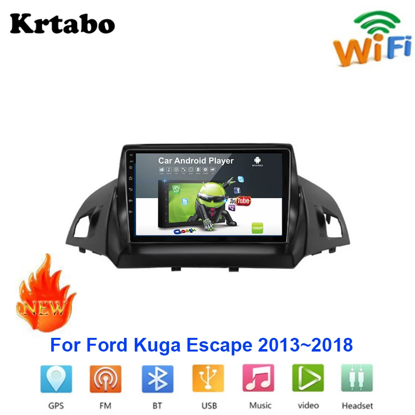 Clearance Car radio Android multimedia player For Ford Kuga Escape 2013~2018 Car touch screen GPS Navigation Support Carplay Bluetooth 0 Clearance Car radio Android multimedia player For Ford Kuga Escape 2013~2018 Car touch screen GPS Navigation Support Carplay Bluetooth 0