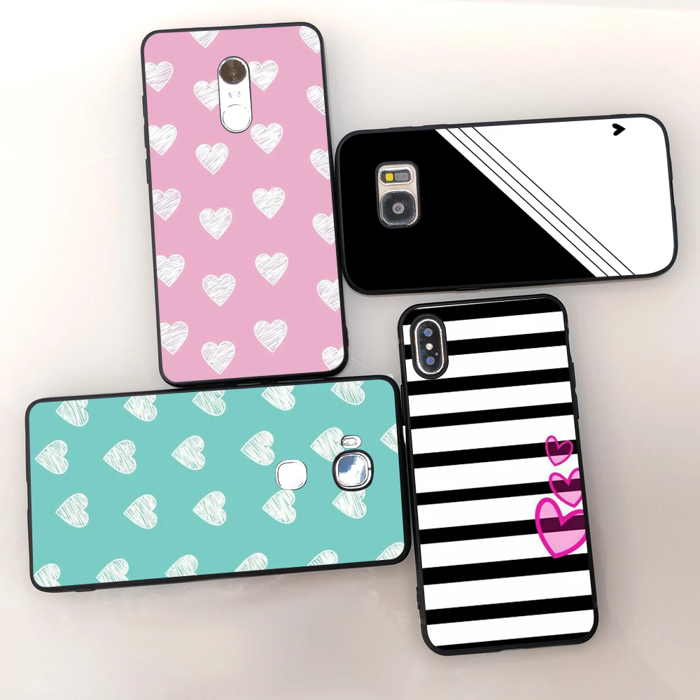 

Silicone soft TPU phone case For HUAWEI P8 9 10 20 lite Y5 Y6 Y7 prime 2017 2018 2019 Stripe phone case For Honor 8 9 10 X lite