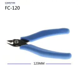2017 натуральная Японии 4,5 "Мини электронные плоскогубцы Диагональ Бокорезы FC-120 кабель Кусачки ремонт взломать ручной инструмент