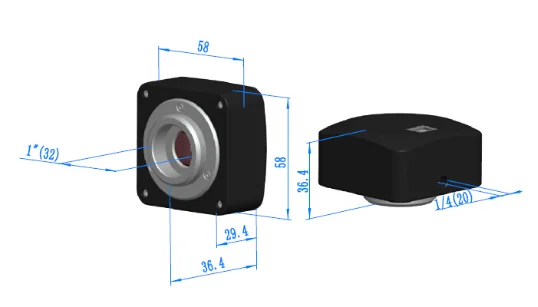 2.3MP кПа E3CMOS USB3.0 цифровой видео USB микроскоп камера для тринокулярных микроскопов