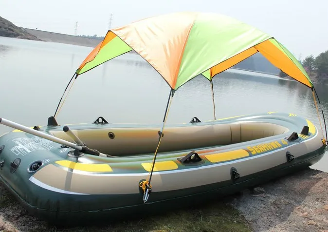 bimini top, inflatable boat sun shade canopy, inflatable ...