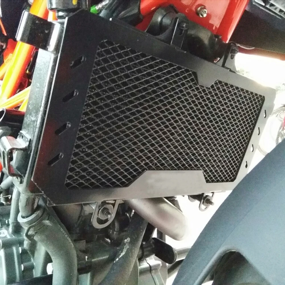 Черные аксессуары для мотоциклов Защита радиатора защитная решетка гриль крышка для KTM DUKE390 DUKE 390 DUKE250