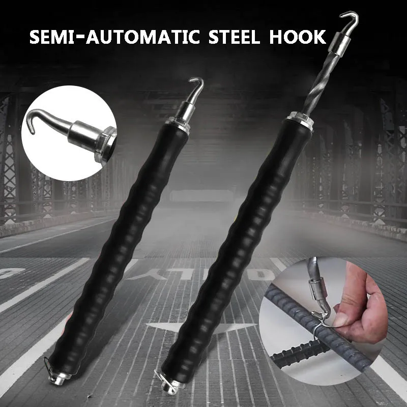 

Rebar Tie Wire Twister Semi-automatic Concrete Metal Wire Twisting Fence Tool JDH99