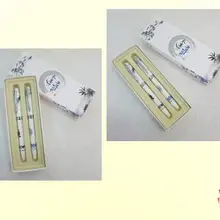 Новинка! Hotting! Персонифицированный бизнес-подарок набор синий и белый фарфоровый набор