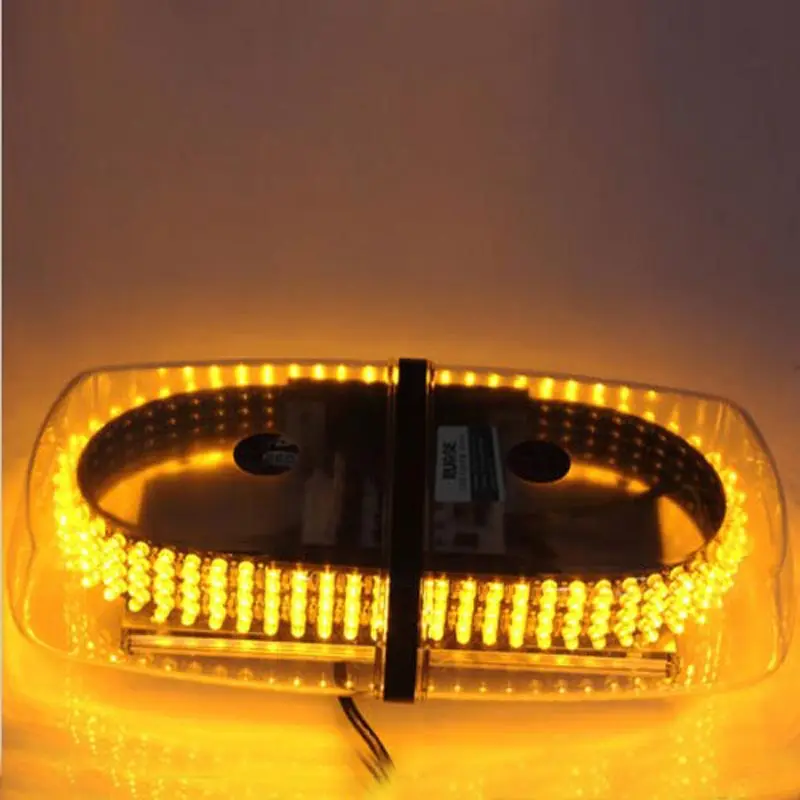

240 LED Car Auto Roof Flash Strobe Magnets 7 Modes Emergency EMS Warning Police Light Shell Blue Red