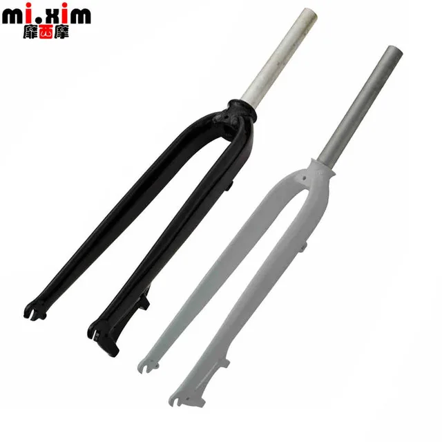 MTB Mountain Road Bike Aluminum Alloy Front Fork Black & White 27.5/29